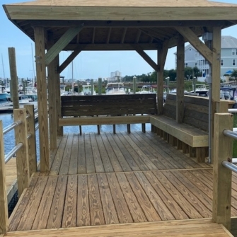 C dock gazebo