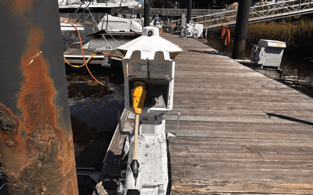 72′ boat slip at Cape Fear Marina