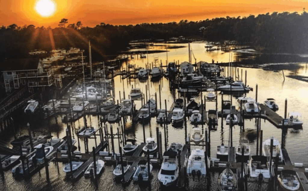 30′ boat slip at Masonboro Yacht Club