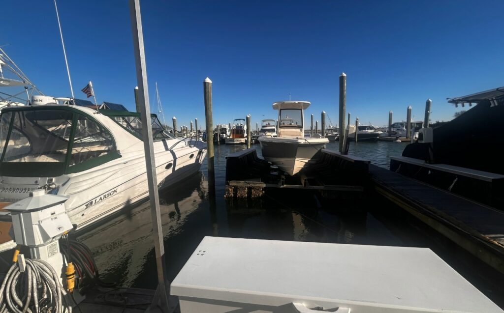 46′ boat slip at Wrightsville Beach Marina