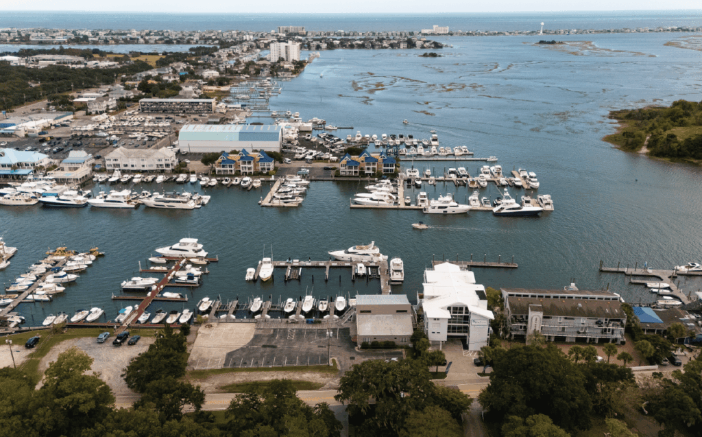 46′ boat slip at Wrightsville Beach Marina