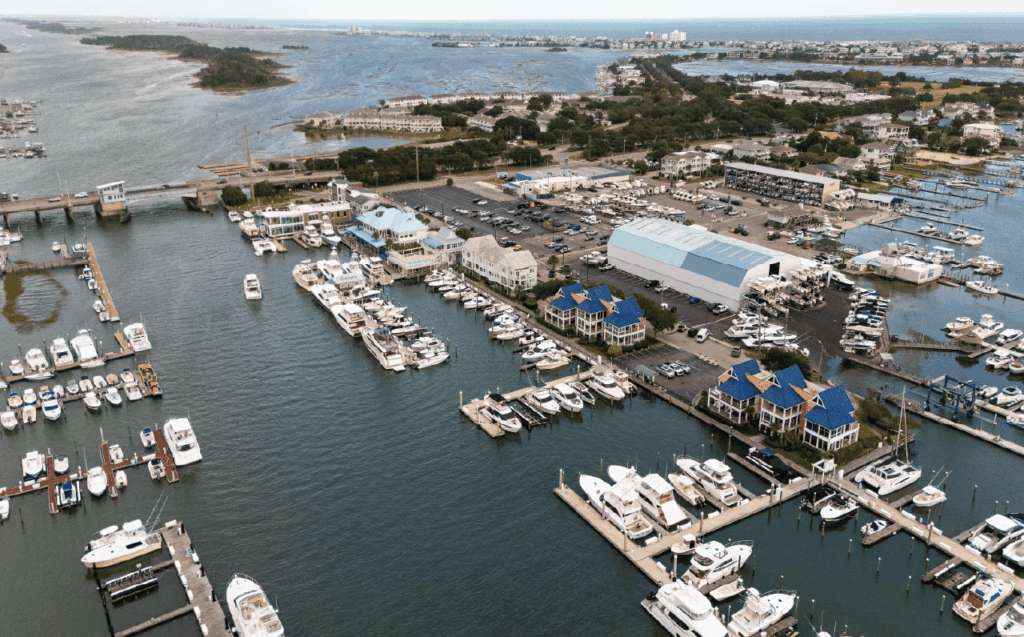 46′ boat slip at Wrightsville Beach Marina